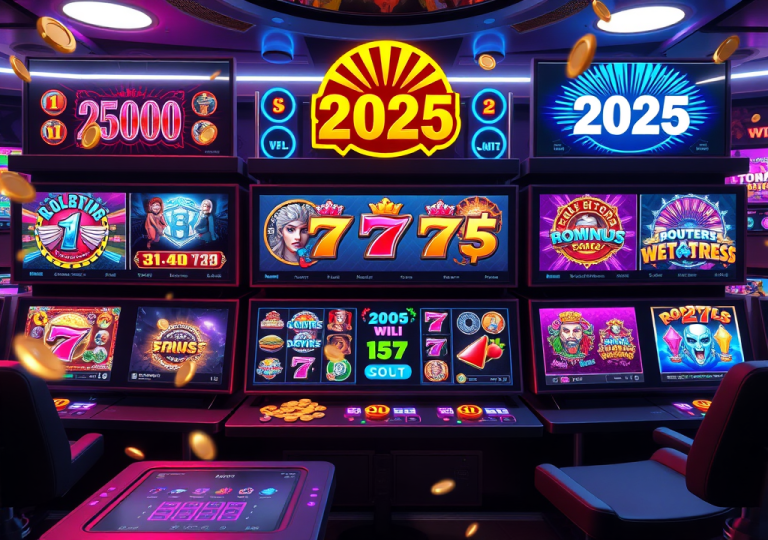 2025년 신규 슬롯 게임