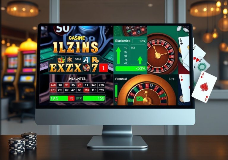 온라인 카지노 게임별 난이도