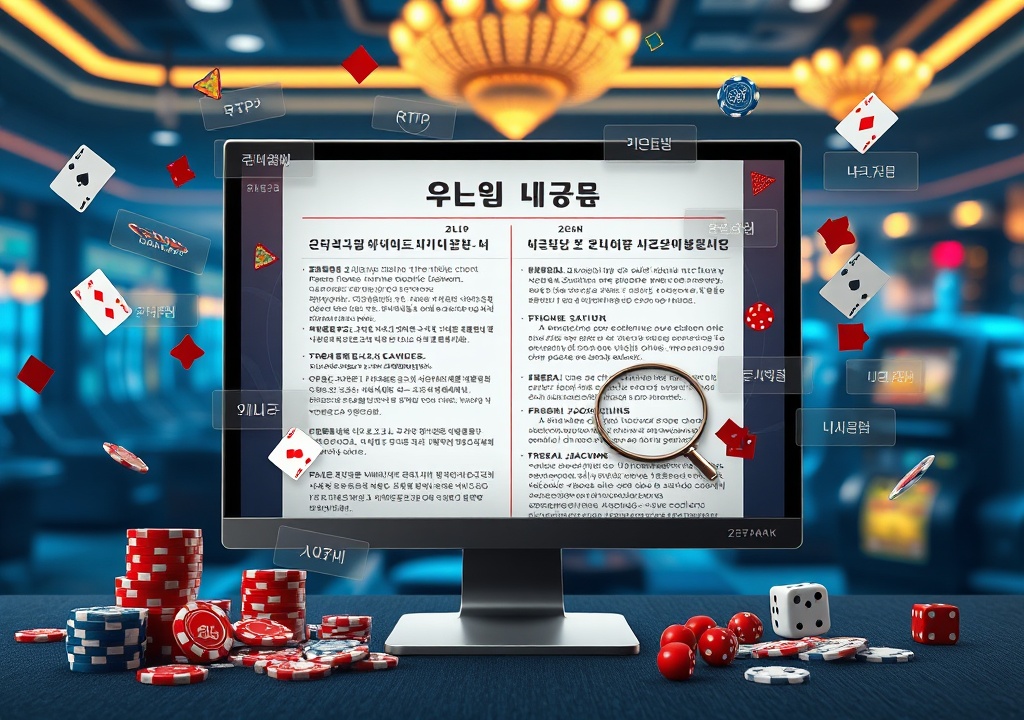 입문자용 온라인 카지노 용어 사전 (필수 개념 총정리) 온라인 카지노 용어